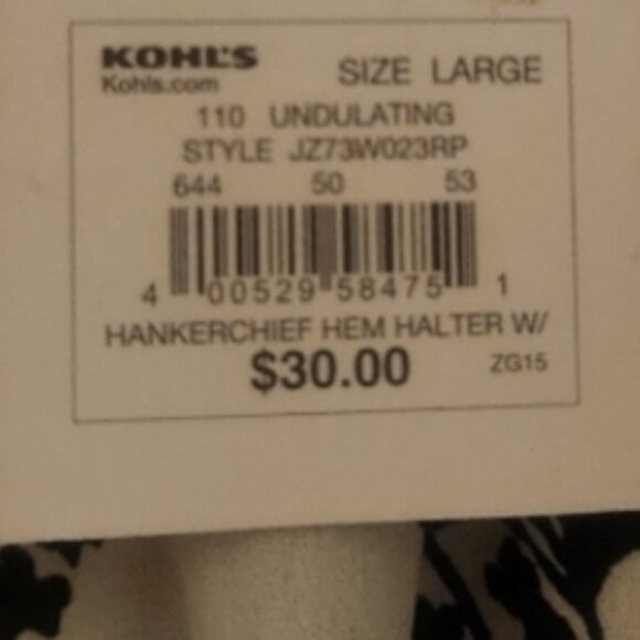 Juniors' Candie's® Sharkbite Hem Lace Tank - Picture 3 of 3